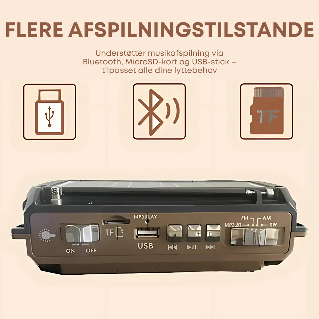 SafeSignal - Nødradio med powerbank