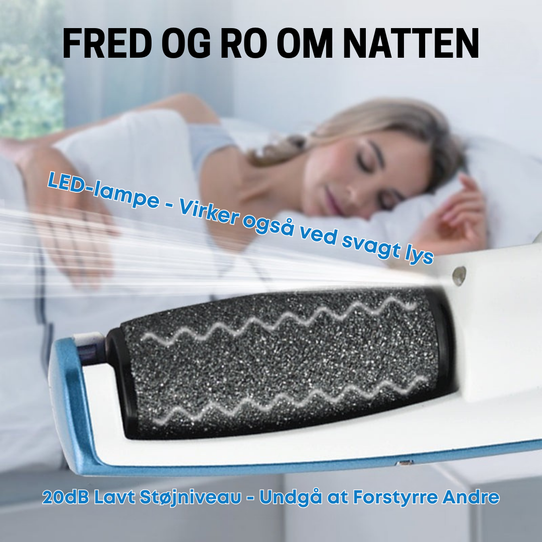 Fodsliber | Babybløde fødder – elektrisk hårdhudsfjerner