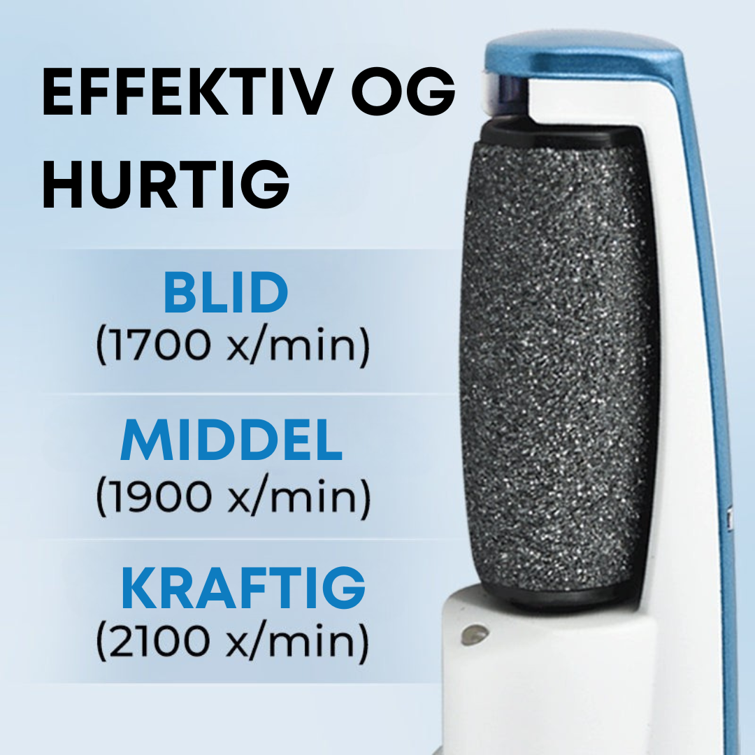 Fodsliber | Babybløde fødder – elektrisk hårdhudsfjerner
