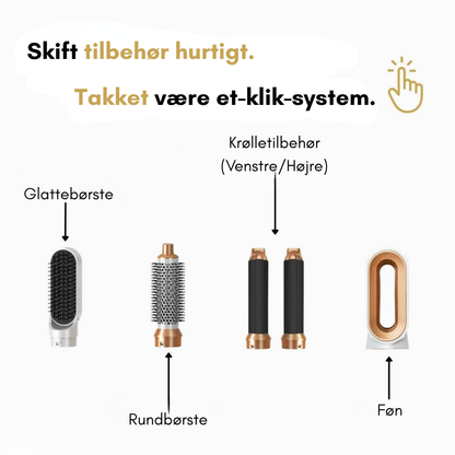 Hårkunst™ - 5 i 1 hårstyler