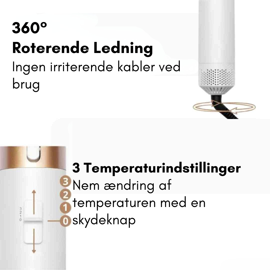 Hårkunst™ - 5 i 1 hårstyler