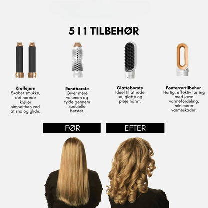 Hårkunst™ - 5 i 1 hårstyler