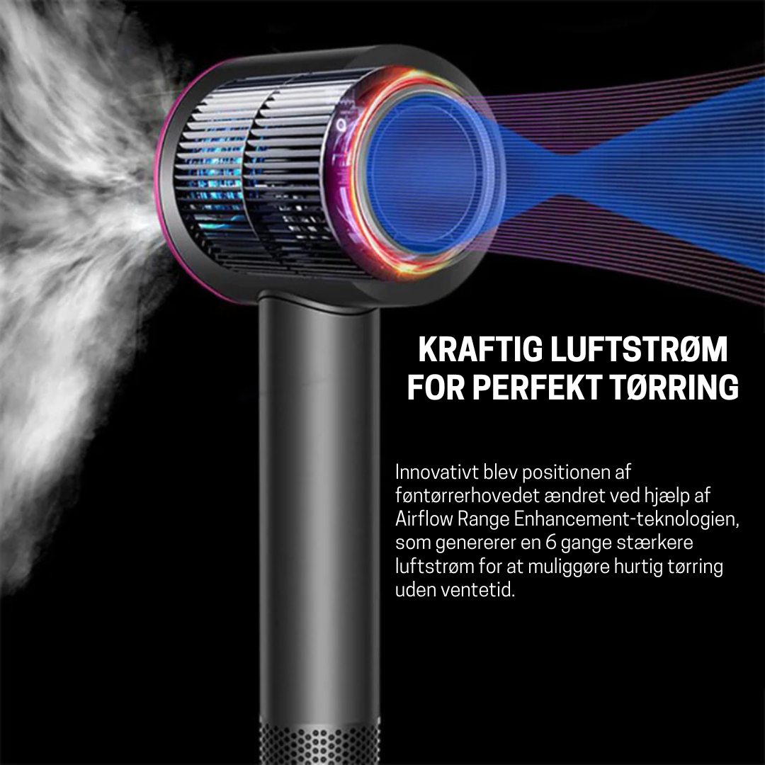 Bläst - HairSonic Pro 5-i-1-hårtørrer og stylingapparat med ionteknologi