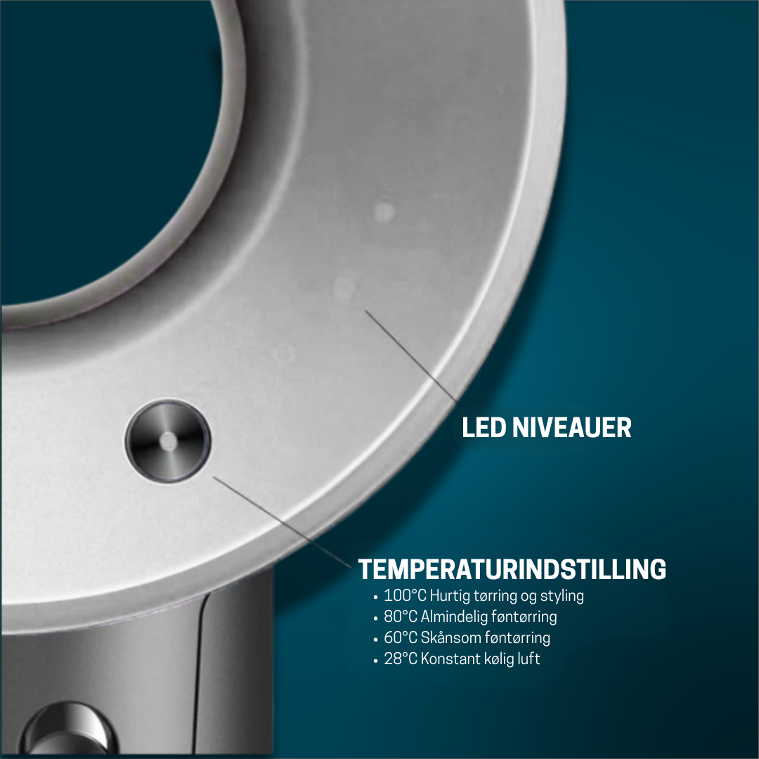 Bläst - HairSonic Pro 5-i-1-hårtørrer og stylingapparat med ionteknologi