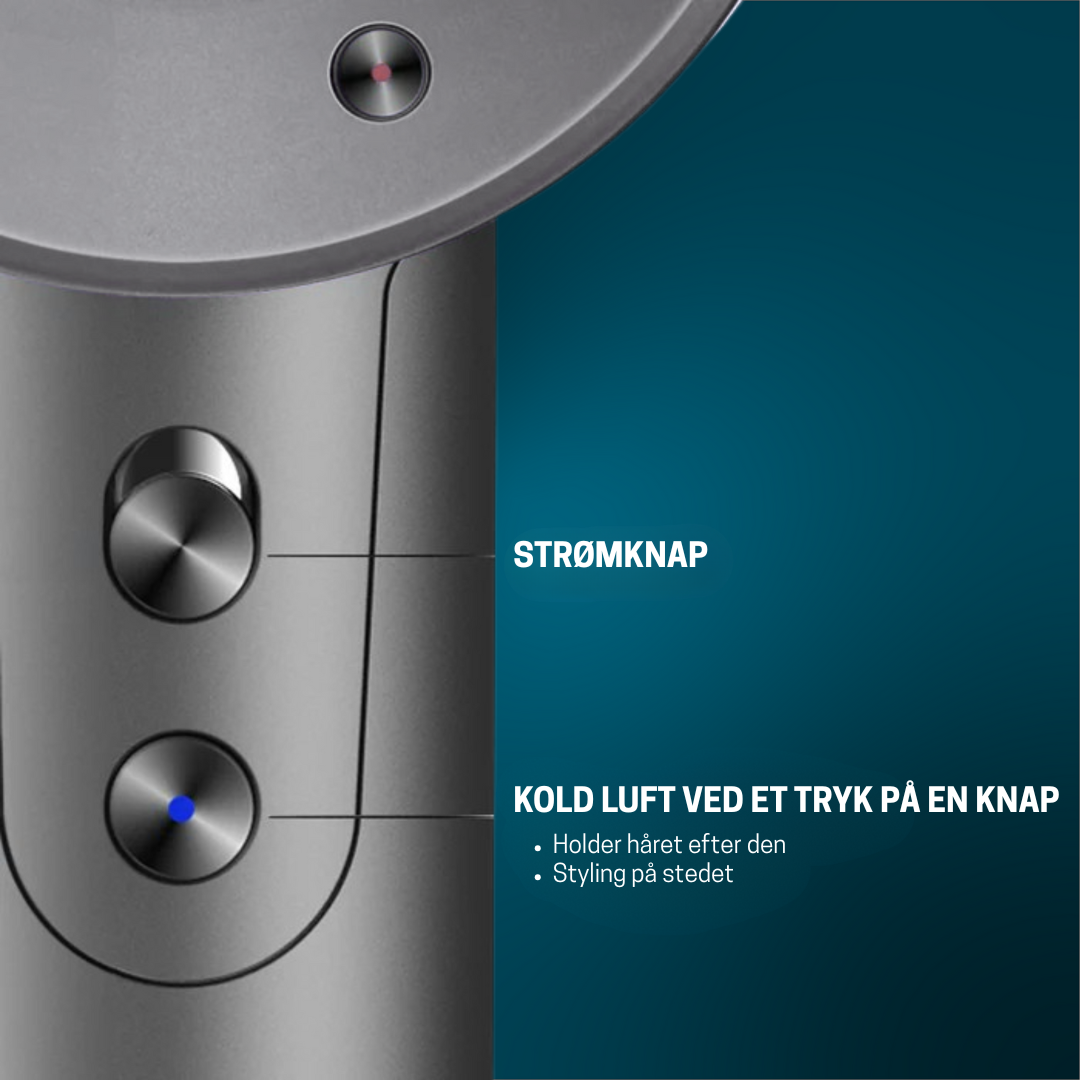 Bläst - HairSonic Pro 5-i-1-hårtørrer og stylingapparat med ionteknologi