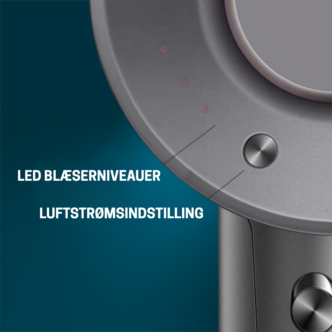 Bläst - HairSonic Pro 5-i-1-hårtørrer og stylingapparat med ionteknologi