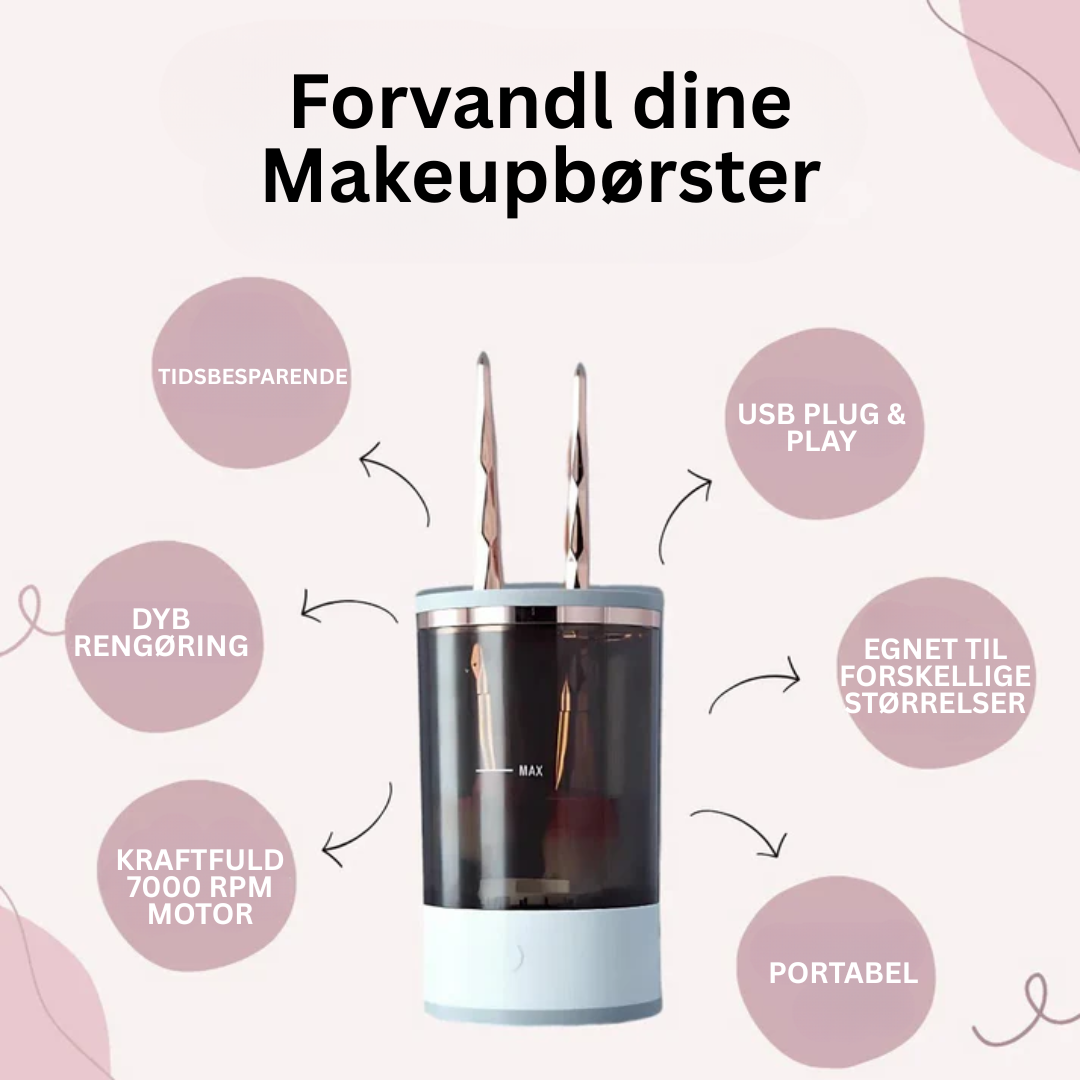 SpinClean - Electric makeup brush cleaner