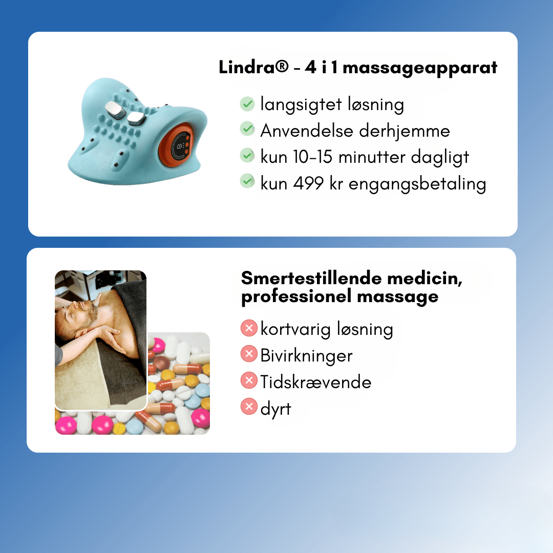 Lindra® - 4 i 1 massageapparat