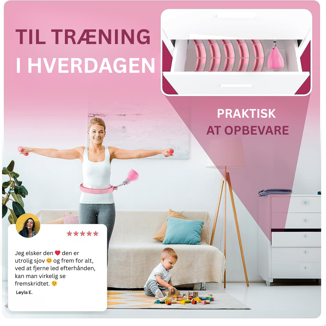 Curva - intelligenter Hula-Hoop-Reifen für die Bauchkompression