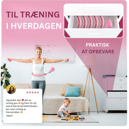 Curva - intelligenter Hula-Hoop-Reifen für die Bauchkompression