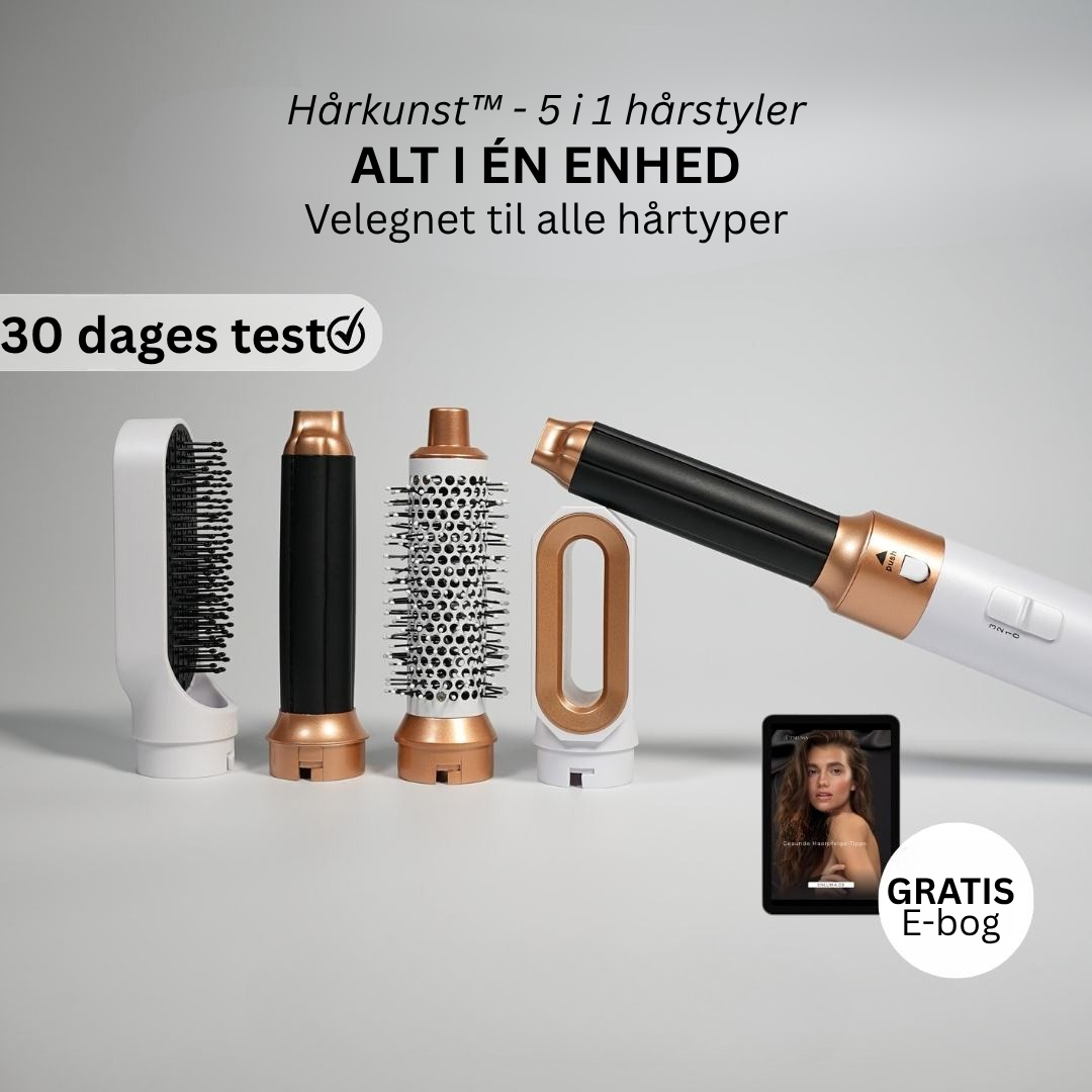 Hårkunst™ - 5 i 1 hårstyler