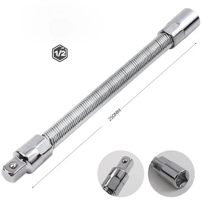 Elastisk universal forbindelsesstang