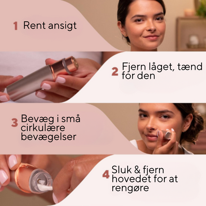 SilkiGlow - Facial hair remover