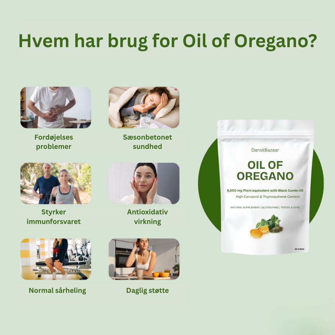 Oil of Oregano - softgels kosttilskud