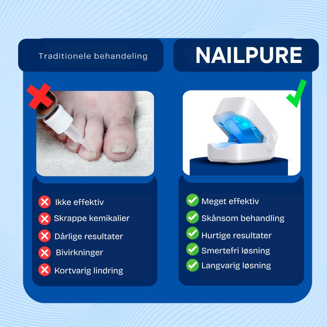 NailPure | Værktøj til Fjernelse af Neglesvamp