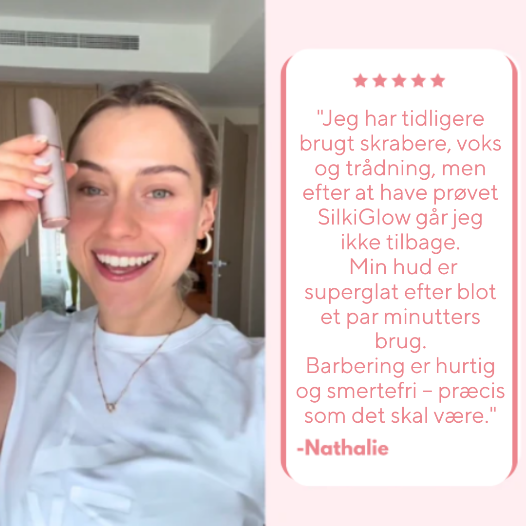 SilkiGlow - Facial hair remover
