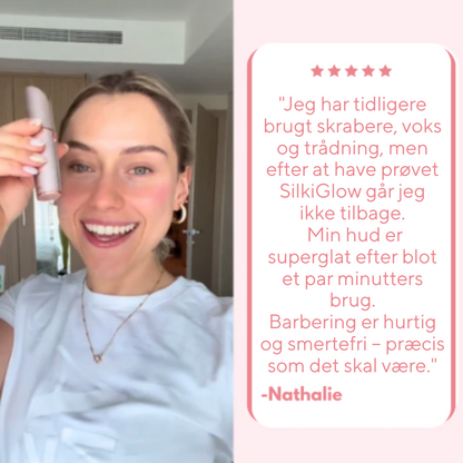 SilkiGlow - Facial hair remover