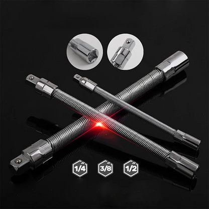 Elastisk universal forbindelsesstang