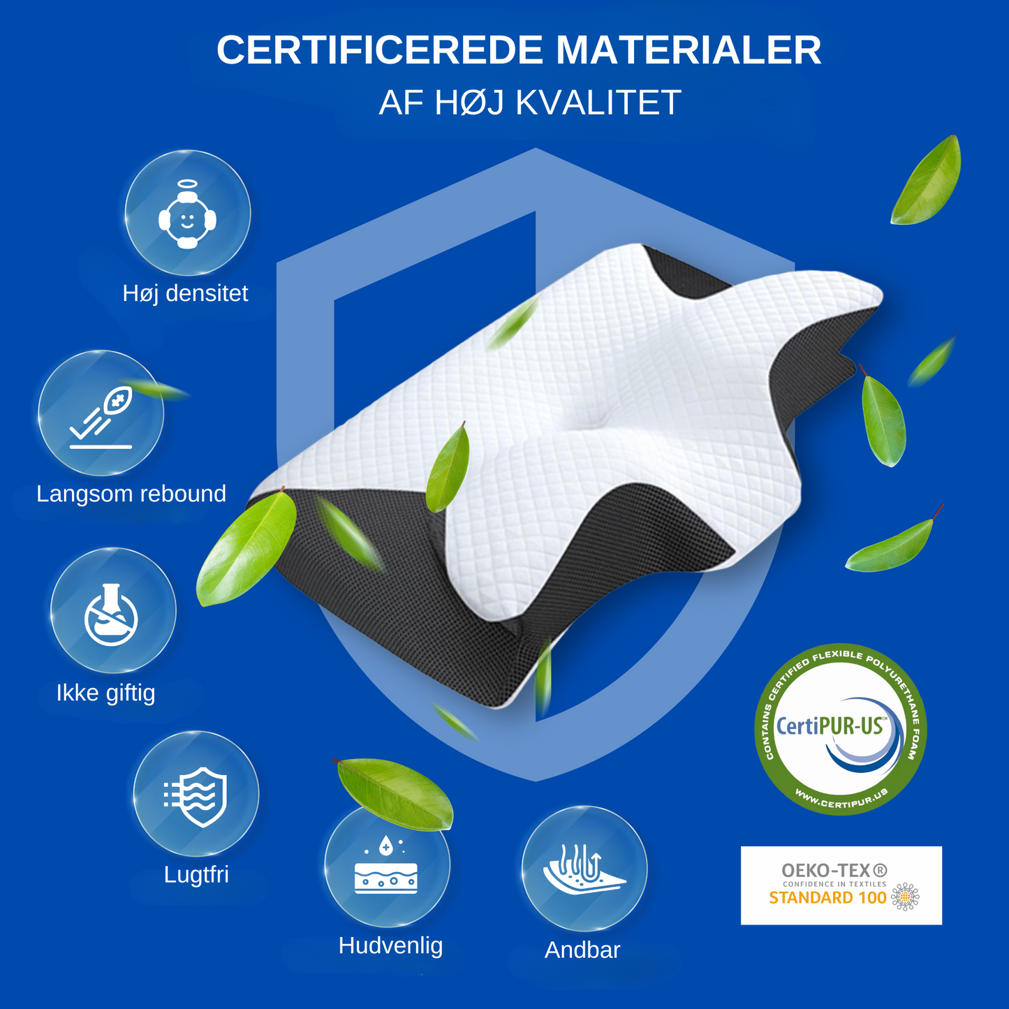 OrthoFlex Dream Pude - memory-skum